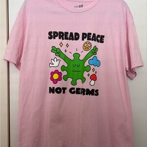 A-Lab Pink size L Graphic Tee